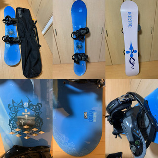 総額25万程度 BURTON troop スノーボード板144㎝、BURTON バートン