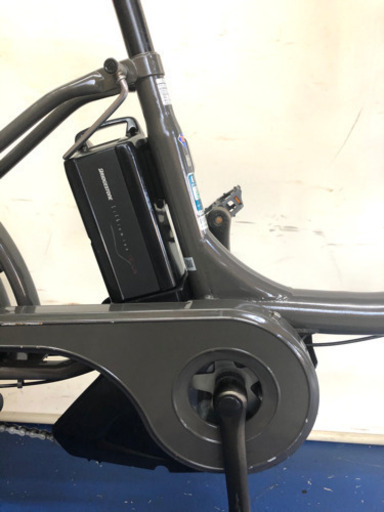 ブリヂストン ビッケ2 20インチ 3人乗り 12.3ah グレー　電動自転車　電動アシスト