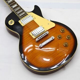 LPタイプ サンバースト 調整済み Leopard トラ杢 レスポール ロック