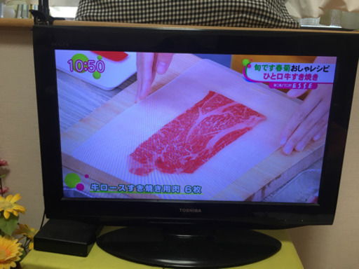 東芝レグザ　録画用ハードディスクつき