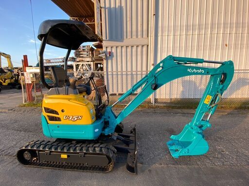 クボタ　U-15-3S　ミニ油圧ショベル　2ｔクラス　ユンボ　倍速　建設機械