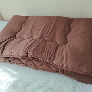 【0円】敷布団 アイリスプラザ シングル ブラウン