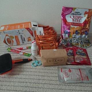 猫ちゃんのお食事とグルーミング用品