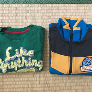 サイズ110 男児冬物セットの画像
