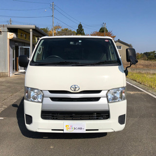 フル車検付き3リッターディーゼル4WD‼️人気のハイエースバン（...