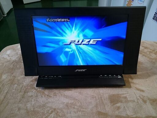 FUZE DVDプレーヤー内蔵ハイビジョンテレビ PDV140BK【店頭ご来店購入限定】