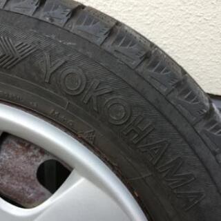 中古スタッドレスタイヤ ４本 165/70R13　※ホイール無し