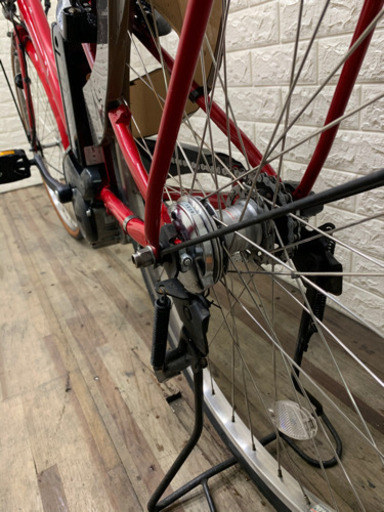 YAMAHA PAS ami レッド　8.9AH 新基準　電動アシスト自転車