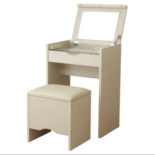 ドレッサー 木目ホワイト