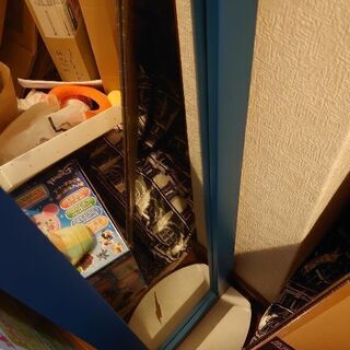 あげます！【引取希望】収納付き全身ミラー　高さ180cmの画像