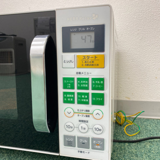 配達無料地域あり＊ヤマダ電機　オーブンレンジ　2018年製＊製造番号 06801＊ COOFE YMW18FP 電子レンジ ヤマダオリジナル 18L ブラック | ヤマダ