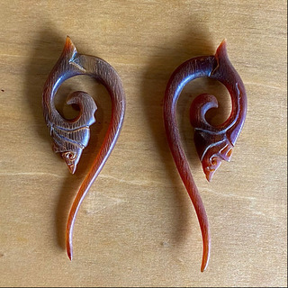 72%OFF‼︎ 水牛の角のボディピアス 2g 2ゲージ