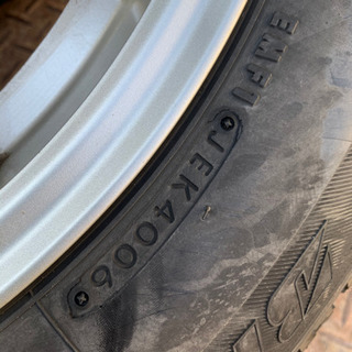 16インチマルチアルミホイール スタッドレス付 ブリザックRevo2 バリ溝