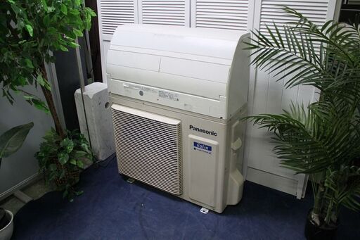 R2319) Panasonic 中古 パナソニック ルームエアコン エオリア Xシリーズ CS-X408C-W 4.0Kw 100V 14畳用 2018年製! エアコン 店頭取引大歓迎♪