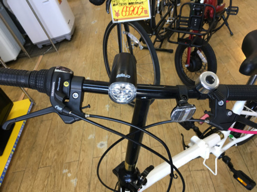 美品 OPTIMA 20インチ 折り畳み自転車 6段変速ギア オプティマ