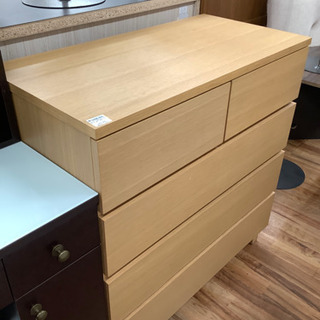 無印良品　4段チェスト 木製チェスト4段 ウォールナット材突板 | 無印良品