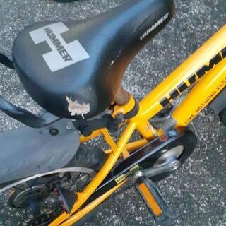 ハマー子供自転車16インチの画像