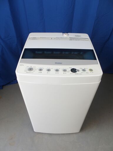 ★配送可能★３か月保証　2019年製　全自動洗濯機　4.5kg　ハイアール　JW-C45D（TY-025）
