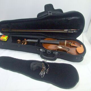 メンテ済み 良音 虎杢 Andreas Eastman バイオリン VL-305 イーストマン 4/4 2005年 弓新品 ナイロン弦搭載 激渋!!　美品セット 全国発送対応 中古バイオリン 愛知県清須市より 管理（カ）2372の画像
