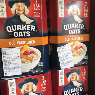 コストコ　Quaker オートミール　5個