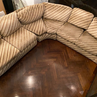 ヴィンテージソファー　6人がけの画像