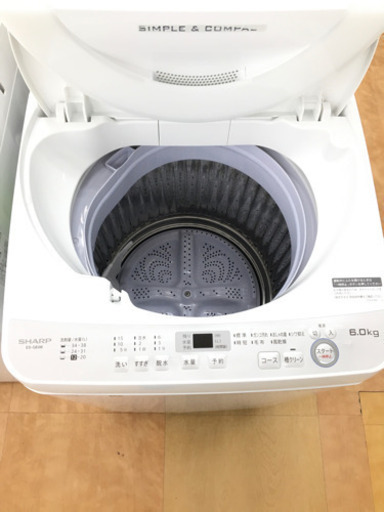 【トレファク摂津店】SHARP（シャープ）6kg全自動洗濯機入荷しました！！