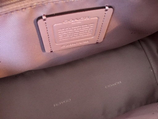 【未使用・最終値下げ】COACH コーチ　ブランド　レザー　ハンドバッグ　女性用　レディース　スワッガー27　ピンク　国内未色