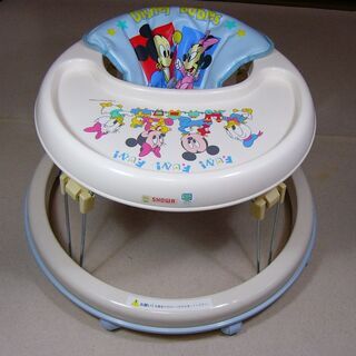 【中古・長期保管品】■ディズニーベビーウォーカーDX（歩行器）■...