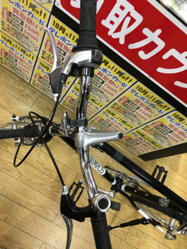 極美品 2020年モデル SCHWINN GABLE 20インチ自転車 ミニベロ 黒 シュウィン S 48