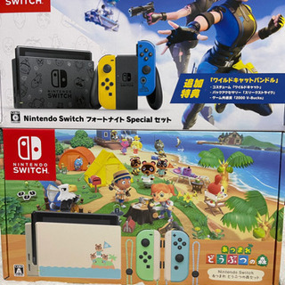 Switch どうぶつの森　フォートナイト（コード有り）　同梱版