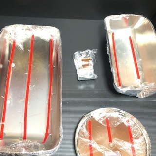 三菱ふそう2000/'07/'17NEWスーパーグレート メッキミラーカバー4点の画像