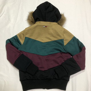 トミーヒルフィガー リバーシブルパーカージャケット レディース Sの画像