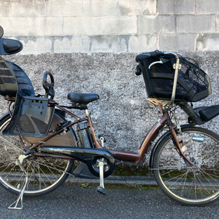 【横浜限定】電動自転車/ブリヂストン/アンジェリーノ/3人乗り/...