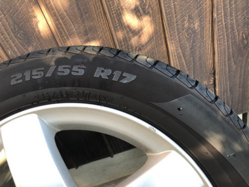 車のパーツ Peugeot508 215/55/17