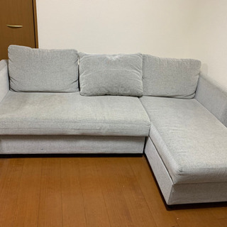 【取引先決定】あげます　ニトリ　ノアーク　3人掛けソファーベッドの画像