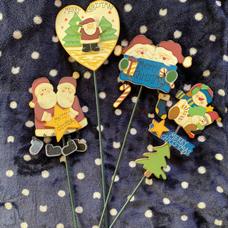 ☆クリスマスガーデンピック4本まとめて☆
