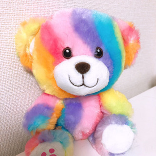 【取引先決定】レインボーベア🐻🌈ぬいぐるみ