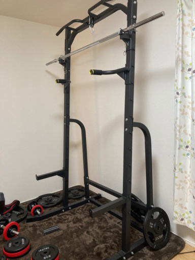 ハーフラック&アイロテックバーベルセット