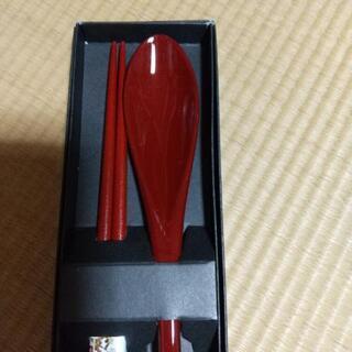 [お値下げ]お箸1膳 スプーン1本セットの画像