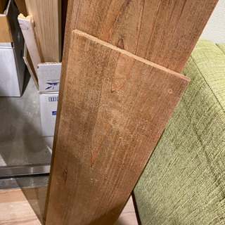 木材端材、ワトコオイルの画像