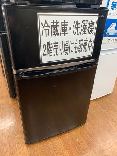 A-Stage　2ドア冷蔵庫　90L　2019年製　RM-90L02BK