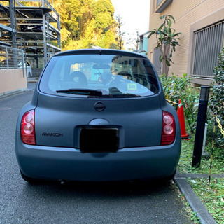 日産AK12マーチ希少3ドア　世田谷ベース仕様マットカラーの画像