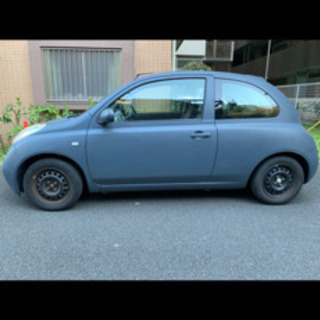 日産AK12マーチ希少3ドア　世田谷ベース仕様マットカラーの画像