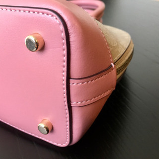 【最終値下げ・ほぼ未使用】COACH コーチ　ブランド　女性用　ハンドバッグ　ピンク　ミニシエラサッチェルの画像