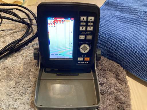 ホンデックス　HE-57C 中古　魚探