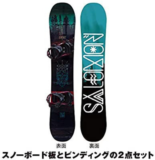 SALOMON(サロモン) スノーボード メンズ2点セット 板:SUBJECT MEN 152~162Wcm × ビンディング:PACT J BURGUNDY Mサイズ