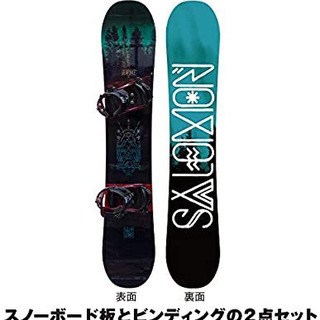 SALOMON(サロモン) スノーボード メンズ2点セット 板:SUBJECT MEN 152~162Wcm × ビンディング:PACT J BURGUNDY Mサイズ