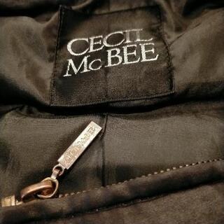 CECILE Mc BEE 黒 ダウン  ベストにもなりますの画像