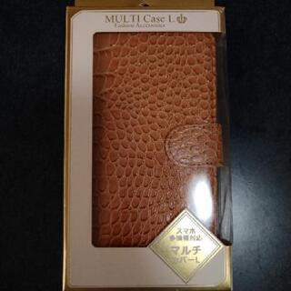 スマホケース　マルチ　多機種対応　L