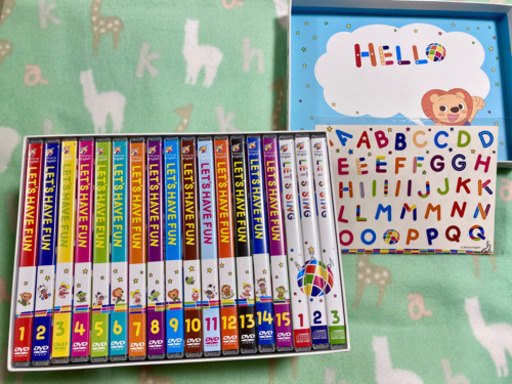 【取引き終了】値下げ【超美品・完全品】ミライグリッシュ 英語DVD・CD おまけ付き Miraico English 配送料込みOK